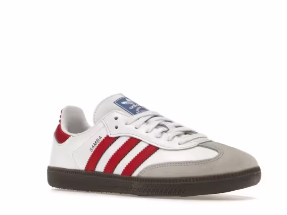 Adidas Erkek Samba OG White Better Scarlet Ayakkabı