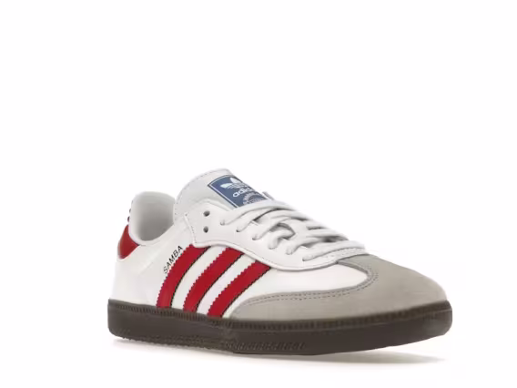 Adidas Erkek Samba OG White Better Scarlet Ayakkabı
