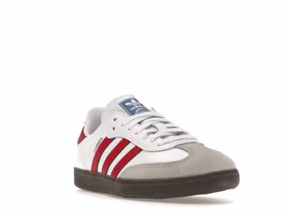 Adidas Erkek Samba OG White Better Scarlet Ayakkabı