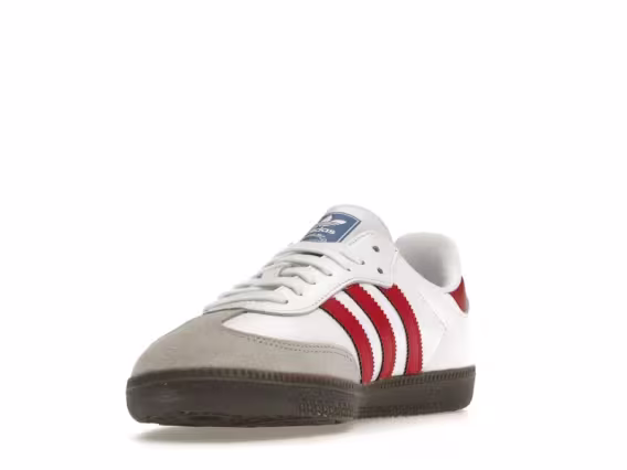 Adidas Erkek Samba OG White Better Scarlet Ayakkabı