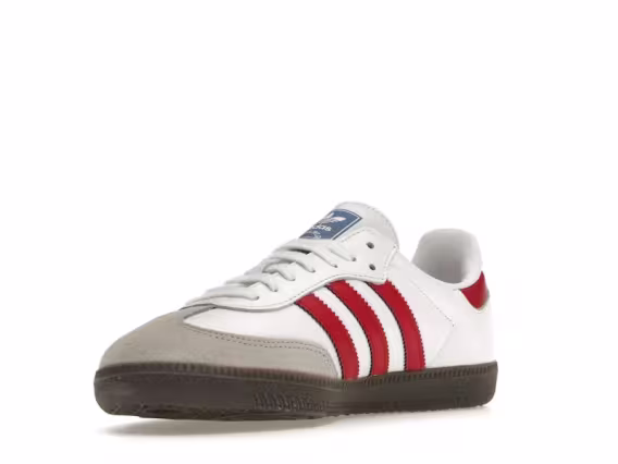 Adidas Erkek Samba OG White Better Scarlet Ayakkabı
