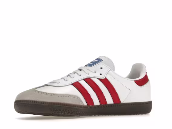 Adidas Erkek Samba OG White Better Scarlet Ayakkabı