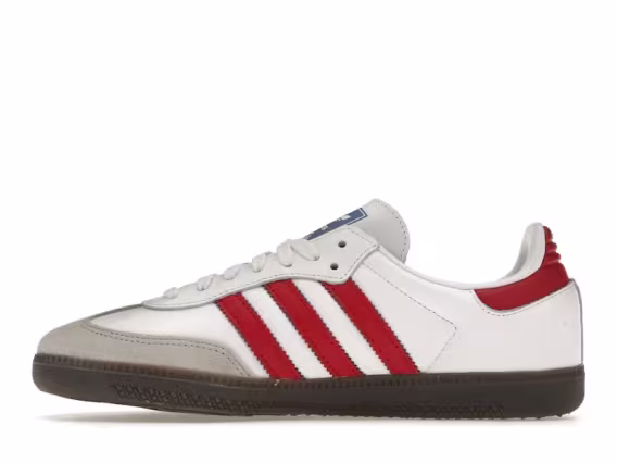 Adidas Erkek Samba OG White Better Scarlet Ayakkabı