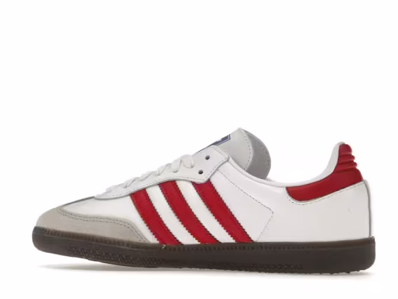 Adidas Erkek Samba OG White Better Scarlet Ayakkabı