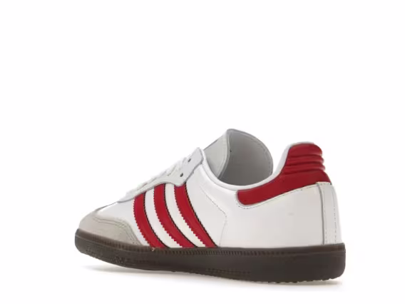 Adidas Erkek Samba OG White Better Scarlet Ayakkabı