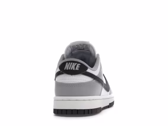 Nike Kadın Dunk Low Sneaker - Gri/Siyah Logo