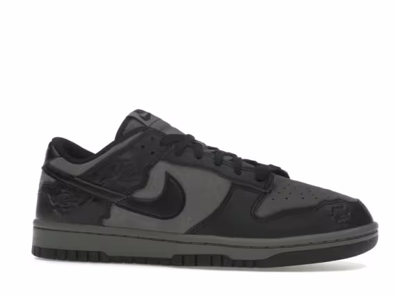 Nike Kadın Dunk Low Siyah Gül Sneaker