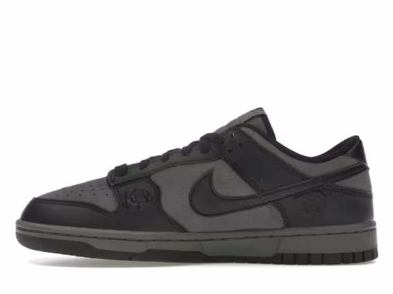Nike Kadın Dunk Low Siyah Gül Sneaker