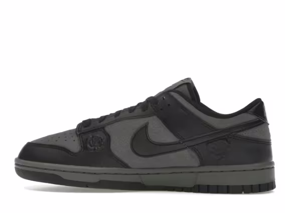 Nike Kadın Dunk Low Siyah Gül Sneaker