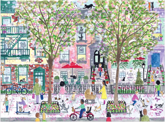 Galison Park Avenue New York City Puzzle Yapboz