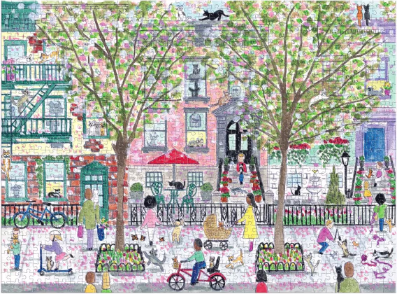 Galison Park Avenue New York City Puzzle Yapboz