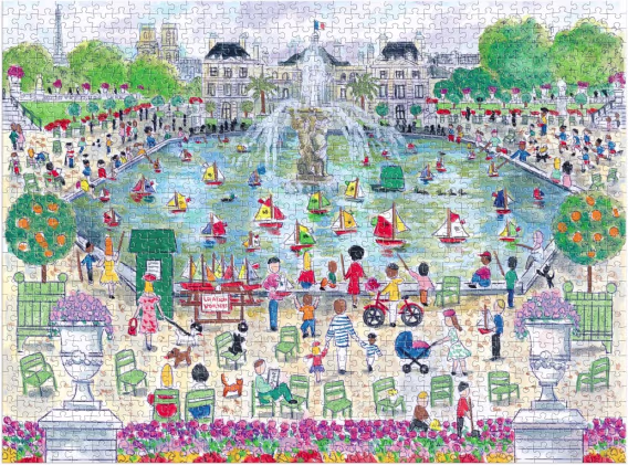 Galison Küba Sanat Puzzle