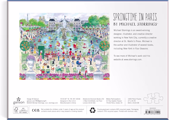 Galison Küba Sanat Puzzle