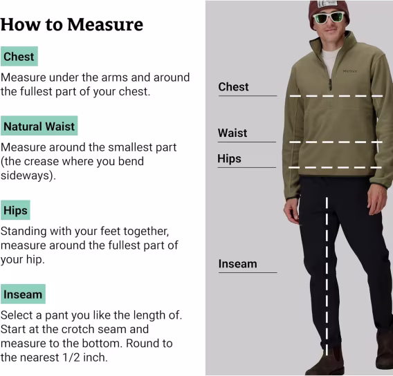 MARMOT Erkek Rocklin 1/2 Fermuarlı Ceket