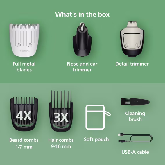 Philips Norelco Multigroomer Traş Makinesi 3000 MG3750/60