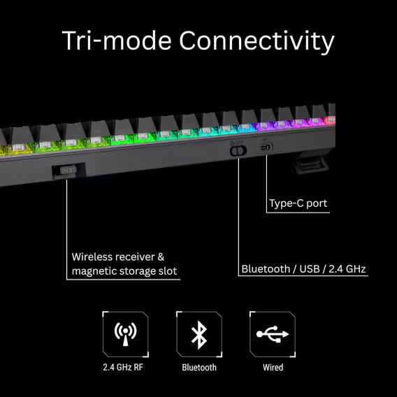 ASUS ROG STRIX SCOPE II 96 Wireless Mekanik Oyuncu Klavyesi