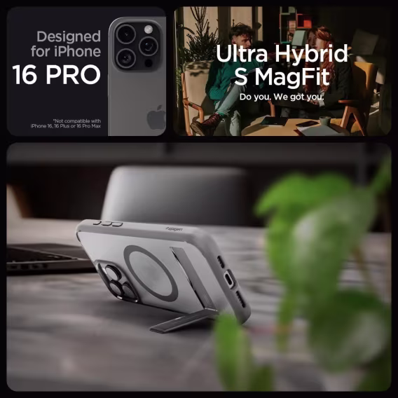 Spigen Magnetic Ultra Hybrid S MagFit iPhone 15 Pro Max Kılıf