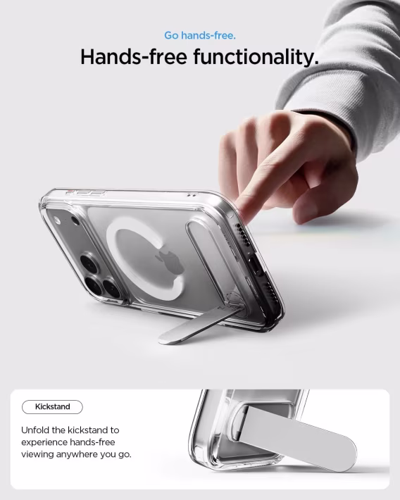 Spigen Manyetik Ultra Hybrid S MagFit iPhone 15 Plus Kılıf 