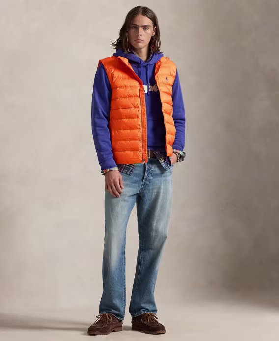 Polo Ralph Lauren Erkek The Colden Katlanabilir Mat Yelek