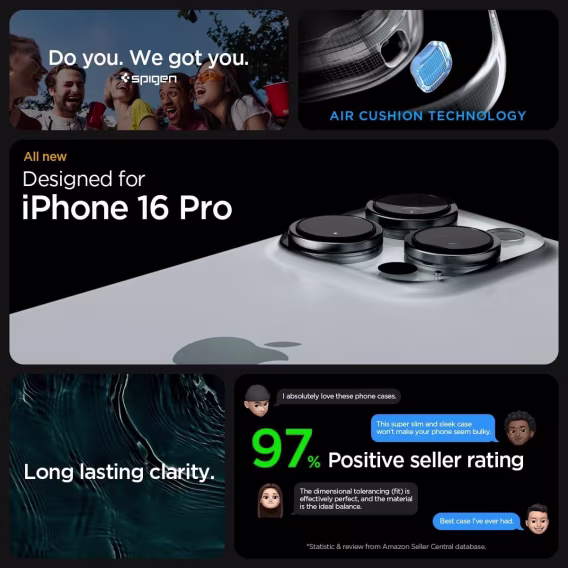 Spigen iPhone 15 Pro Ultra Hibrit Sararma Önleyici Kılıf (2023)