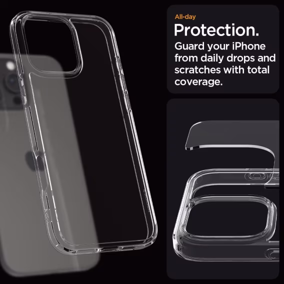 Spigen iPhone 15 Pro Ultra Hibrit Sararma Önleyici Kılıf (2023)