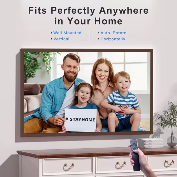 FULLJA Dijital 2K IPS Akıllı Çerçeve 11 inç