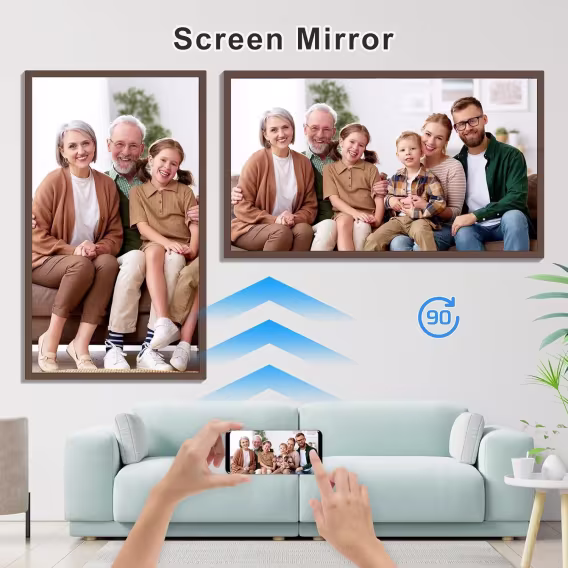 FULLJA Dijital 2K IPS Akıllı Çerçeve 11 inç