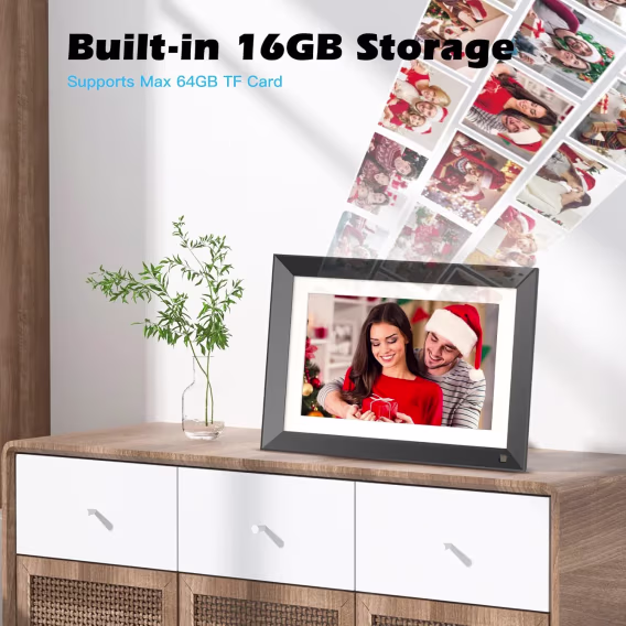 FULLJA Büyük Dijital Resim Çerçevesi 32 Gb  21.5 inç