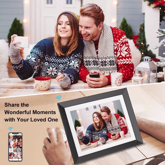 FULLJA Büyük Dijital Resim Çerçevesi 32 Gb  21.5 inç