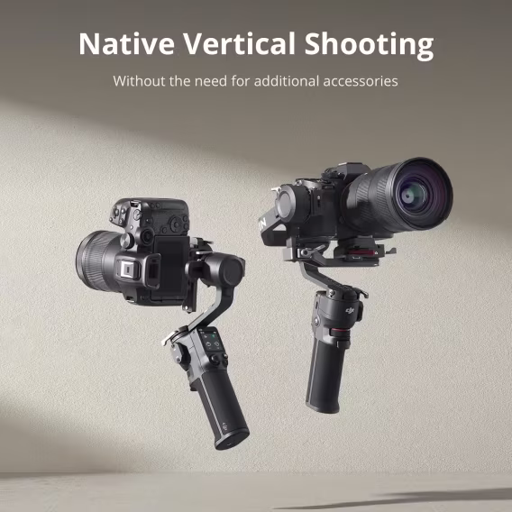 DJI RS 3 Mini 3 Eksenli Aynasız Gimbal Hafif Sabitleyici