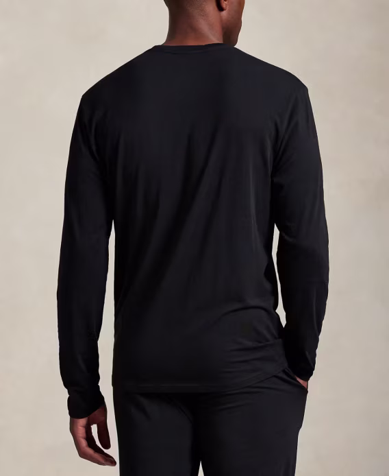 Polo Ralph Lauren Erkek Uzun Kollu Yuvarlak Yaka Uzun Kollu Tişört