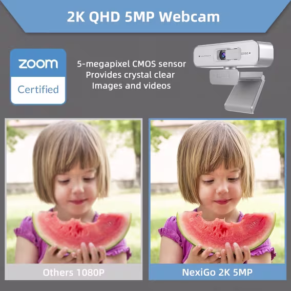 NexiGo Meeting 360 Ultra (3. Nesil) Gelişmiş Hepsi Bir Arada Konferans Kamera Sistemi