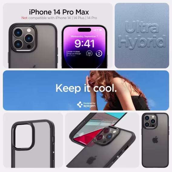 Spigen Ultra Hybrid iPhone 15 Pro Max Kılıf(2023)