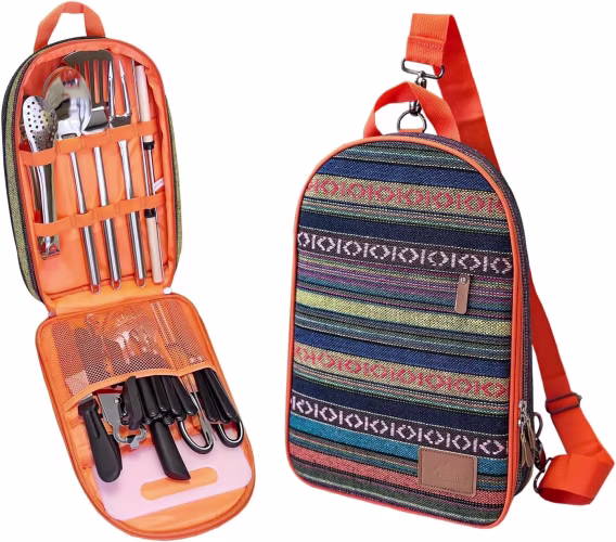 Freehiker Taşınabilir Kamp Mutfak Gereç Seti27 Parça Tencere Seti