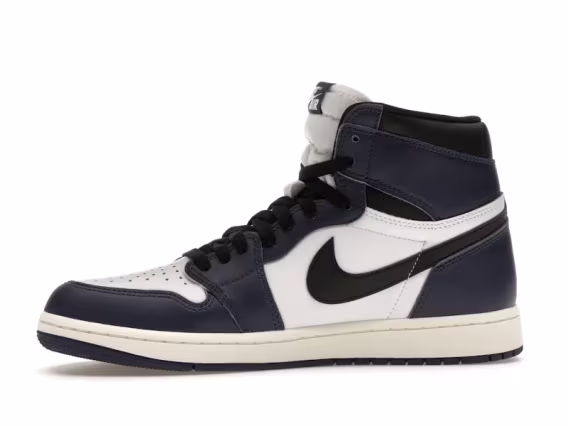 Jordan 1 Erkek Retro High OG Sneaker - Lacivert/Beyaz