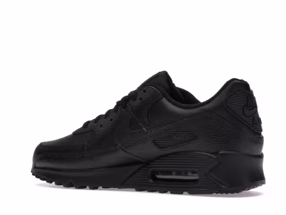 Nike Erkek Air Max 90 Deri Siyah Sneaker