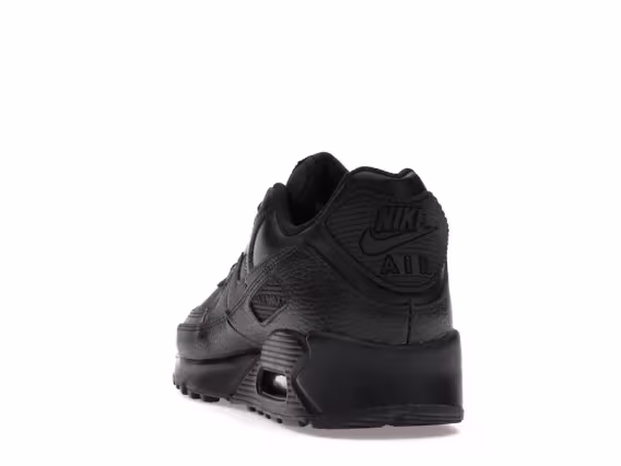 Nike Erkek Air Max 90 Deri Siyah Sneaker