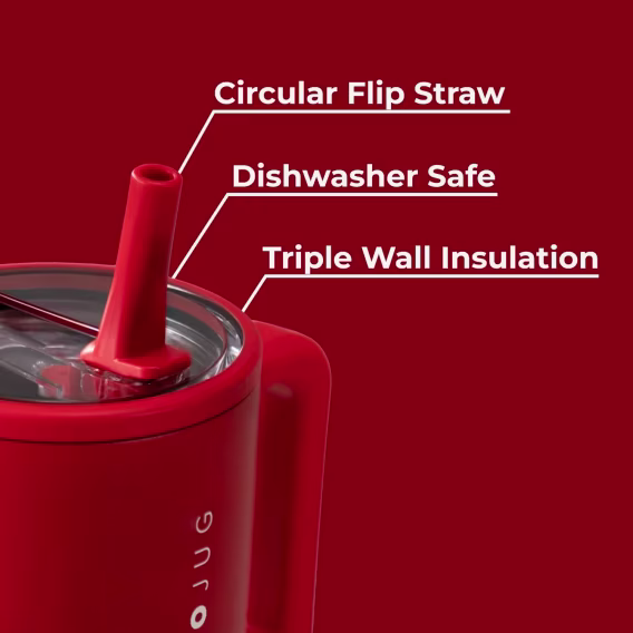 HydroJug Saplı ve Kapaklı Pipetli Termos 0.9 L