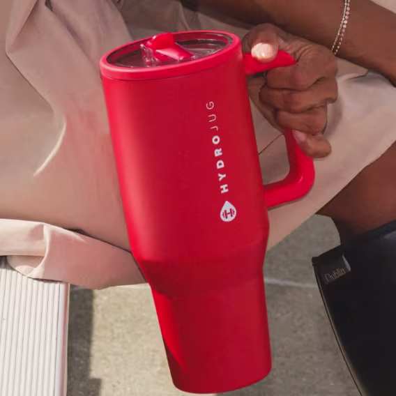 HydroJug Saplı ve Kapaklı Pipetli Termos 0.9 L