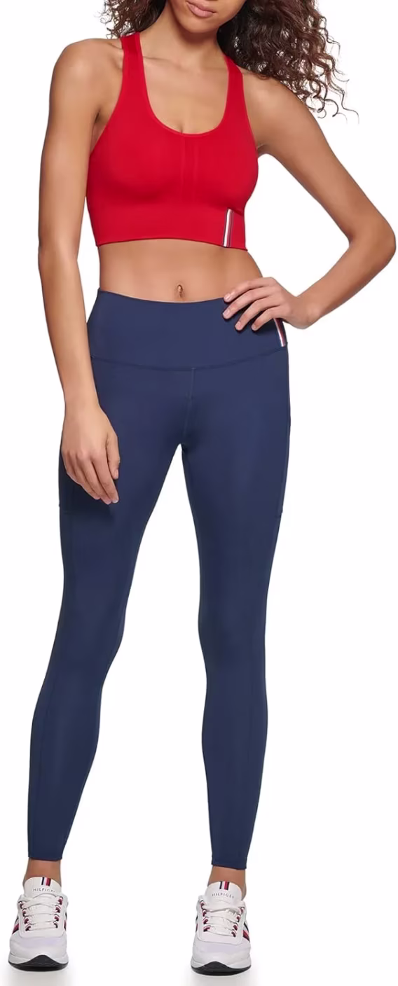 Tommy Hilfiger Kadın 2780752 Paslanmaz Çelik Kalp Kristal Küpe
