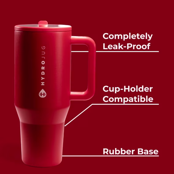 HydroJug Traveler Saplı ve Kapaklı Pipetli Termos  1.18 L