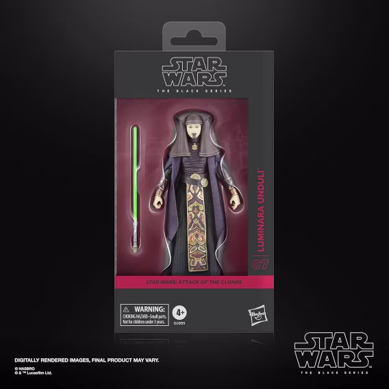 STAR WARS The Black Series Attack of The Clones Luminara Unduli Figür