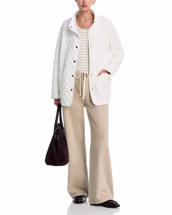 Tommy Bahama Kadın Jakarlı Şişme Mont