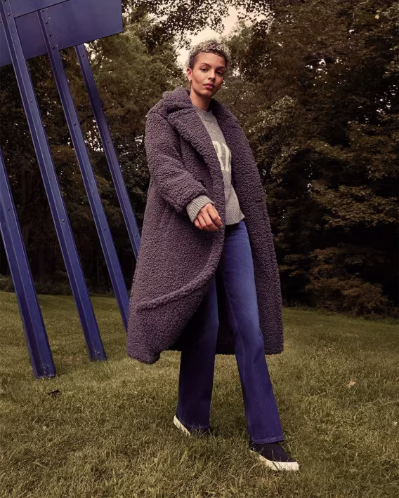 UGG Kadın Gertrude Uzun Teddy Mont