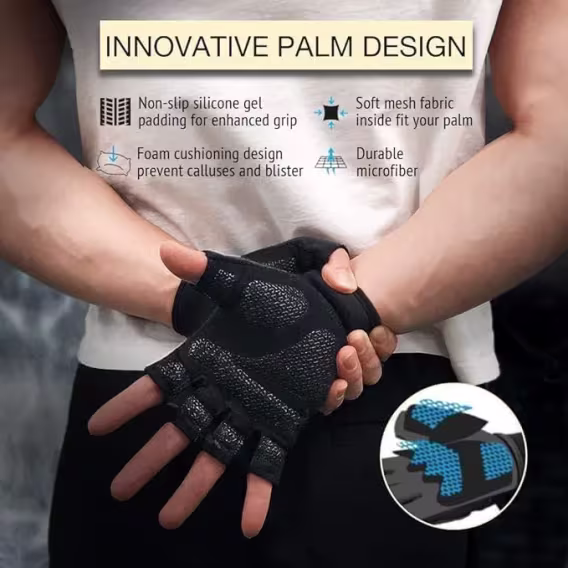 ATERCEL Nefes Alabilir Egzersiz Eldiveni