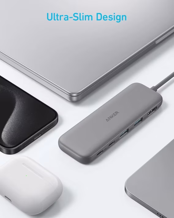 Anker USB C Hub, 5'i 1 arada USBC  HDMI Ayırıcı