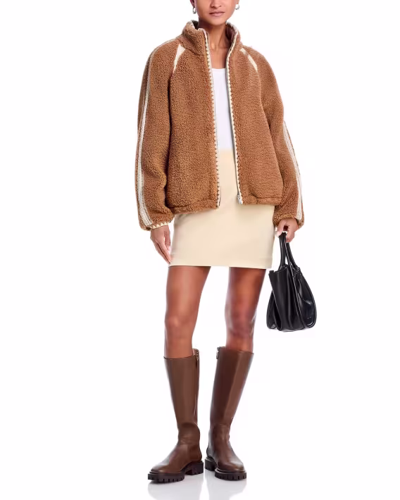 UGG Kadın Nikia Kabarık Suni Kürk Ceket