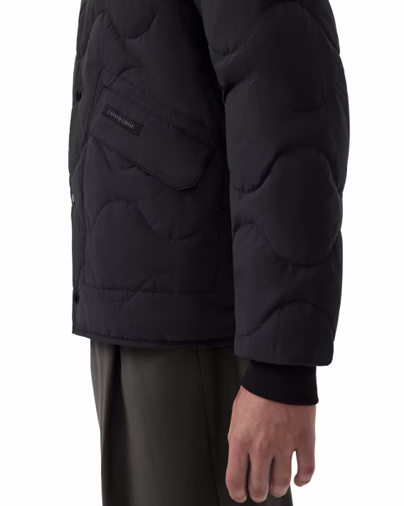 Canada Goose Erkek Siyah Etiketli Boswell Çift Taraflı Astar Ceket