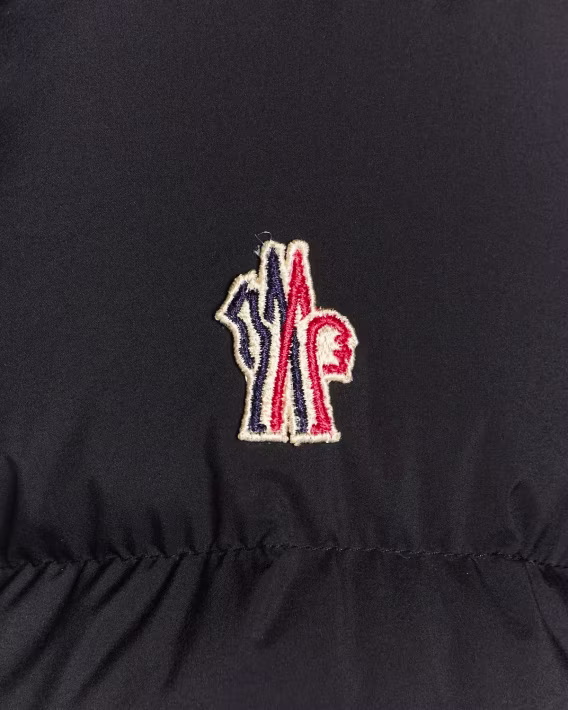 Moncler Kadın Arabbas Shearling Trim Şişme Mont