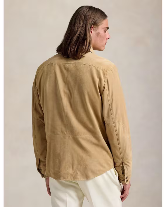 Polo Ralph Lauren Erkek Çift Taraflı Süet Ceket